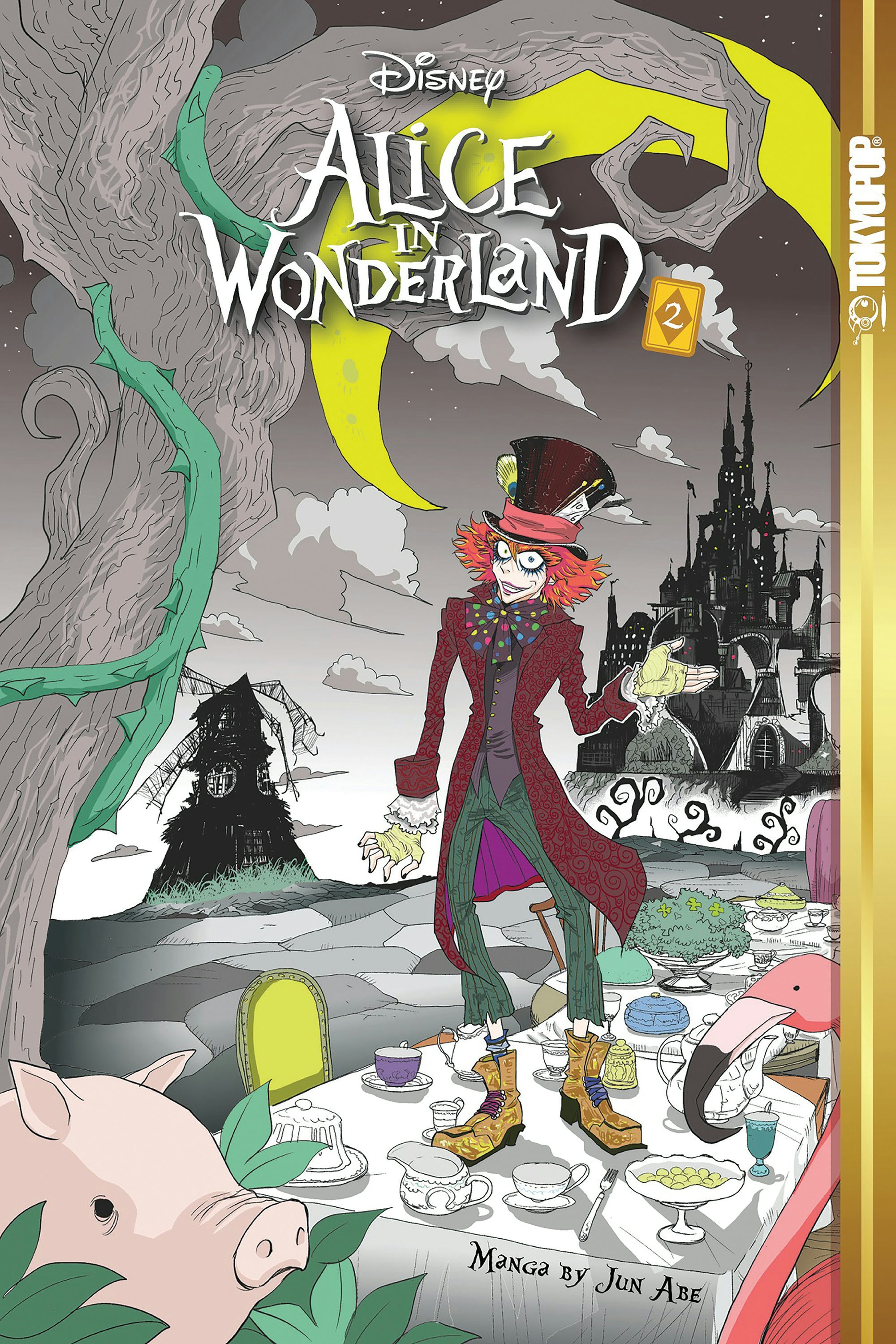 Disney Manga Alice in Wonderland Volume 2