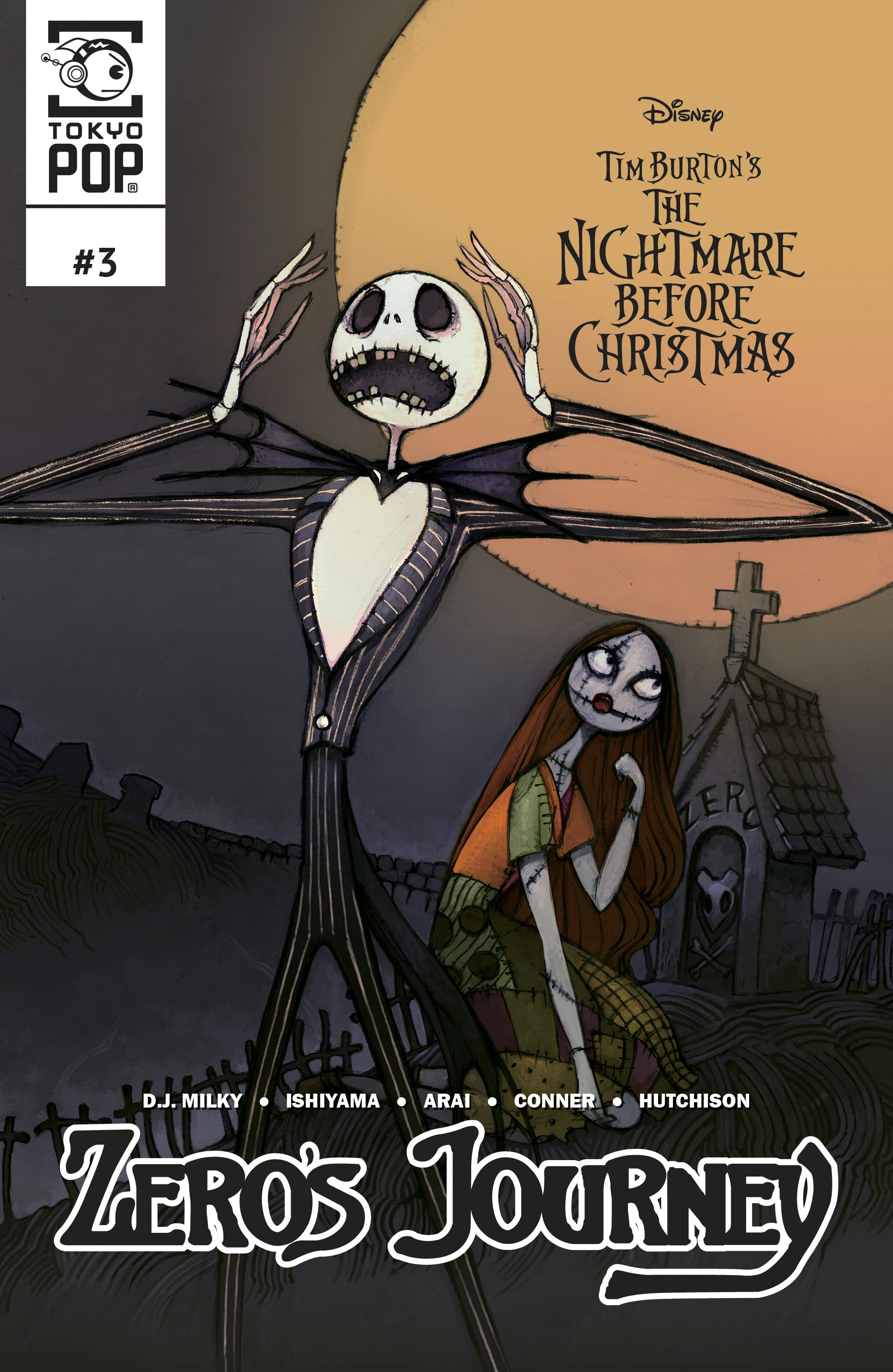 青年漫画 MICKEY MOUSE AND THE ORBITING NIGHTMARE Disney Manga: Tim Burton's The Nightmare Before Christmas