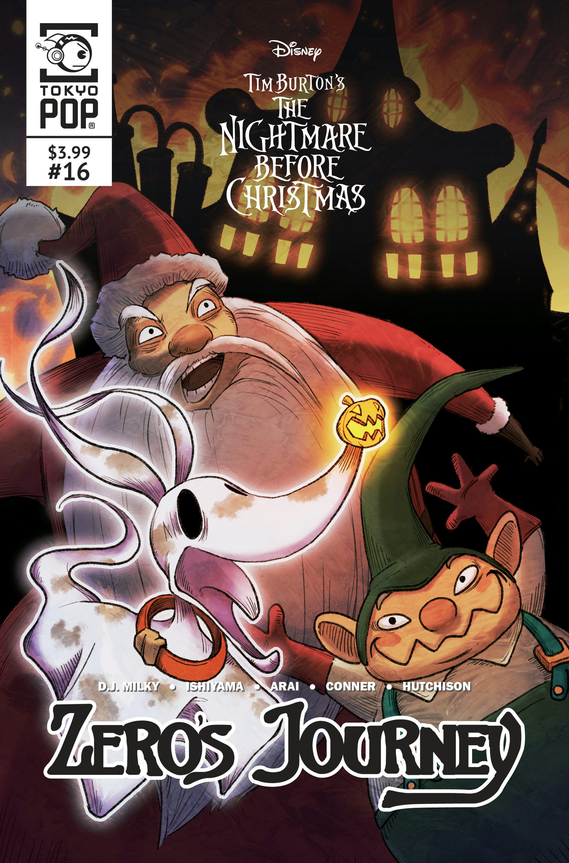 Disney Manga Tim Burton s The Nightmare Before Christmas Zero s