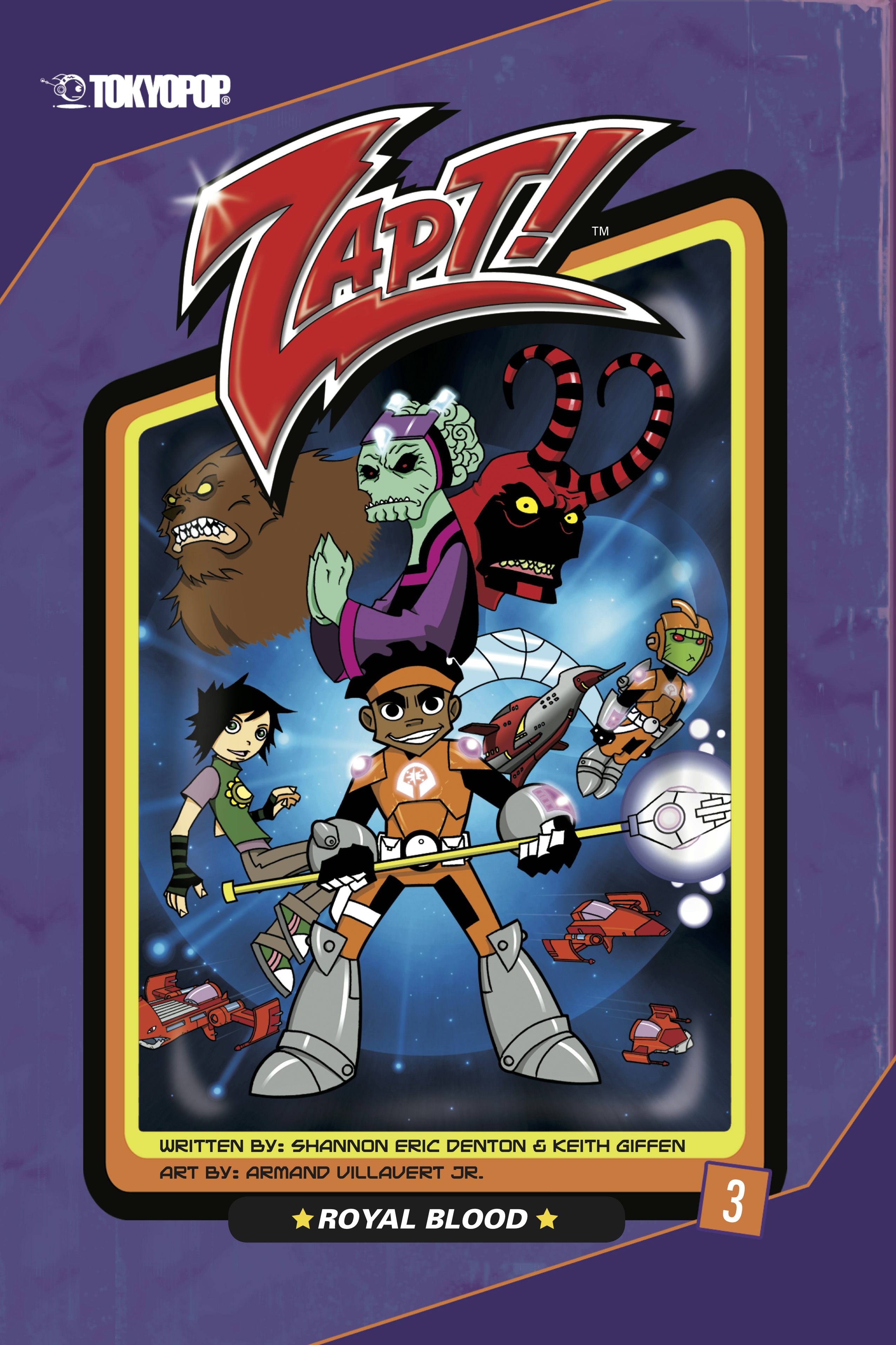 Zapt!, Volume 3: Royal Blood – TOKYOPOP Store
