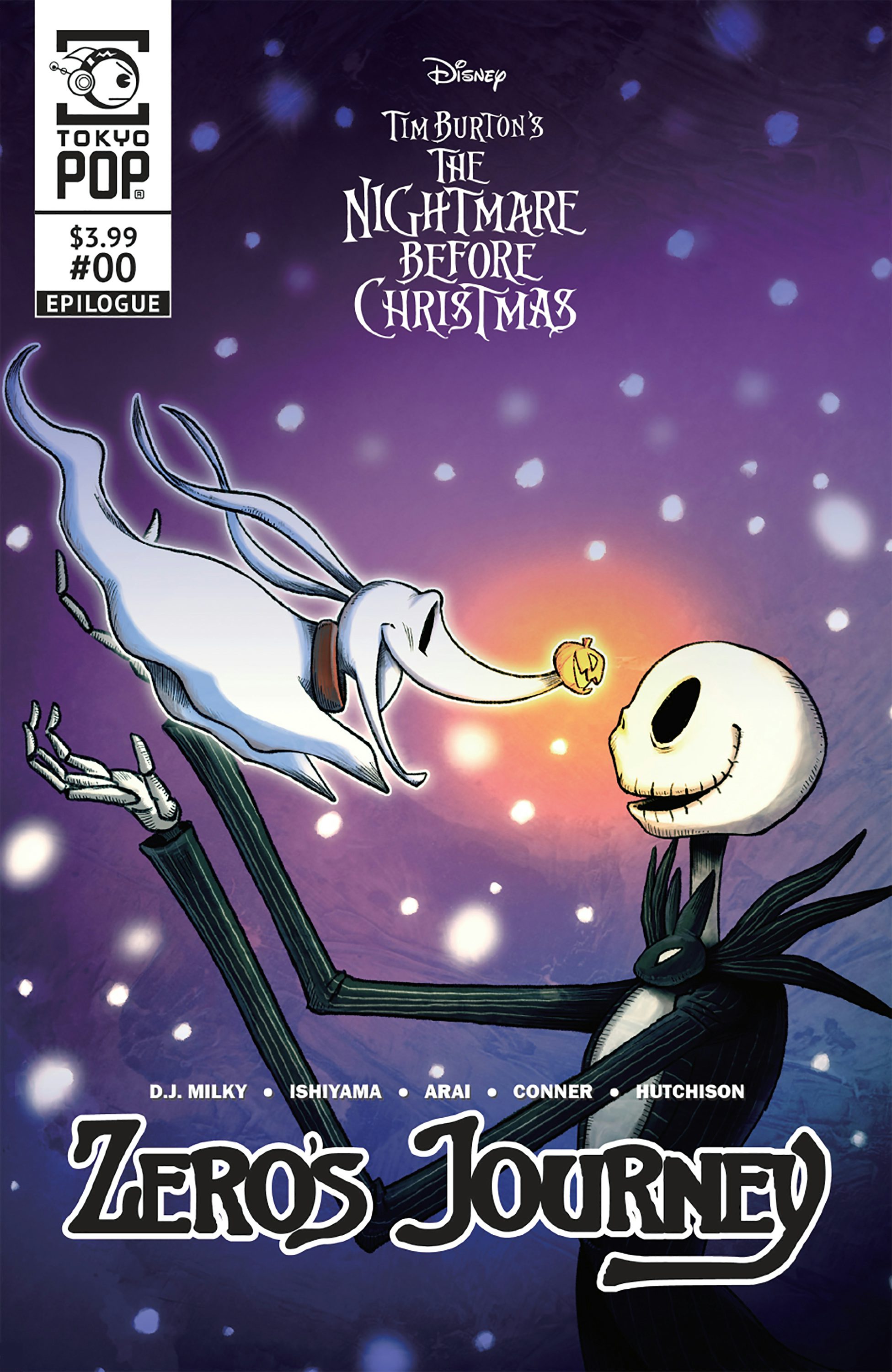 Disney Manga: Tim Burton's The Nightmare Before Christmas - Zero's Jou ...