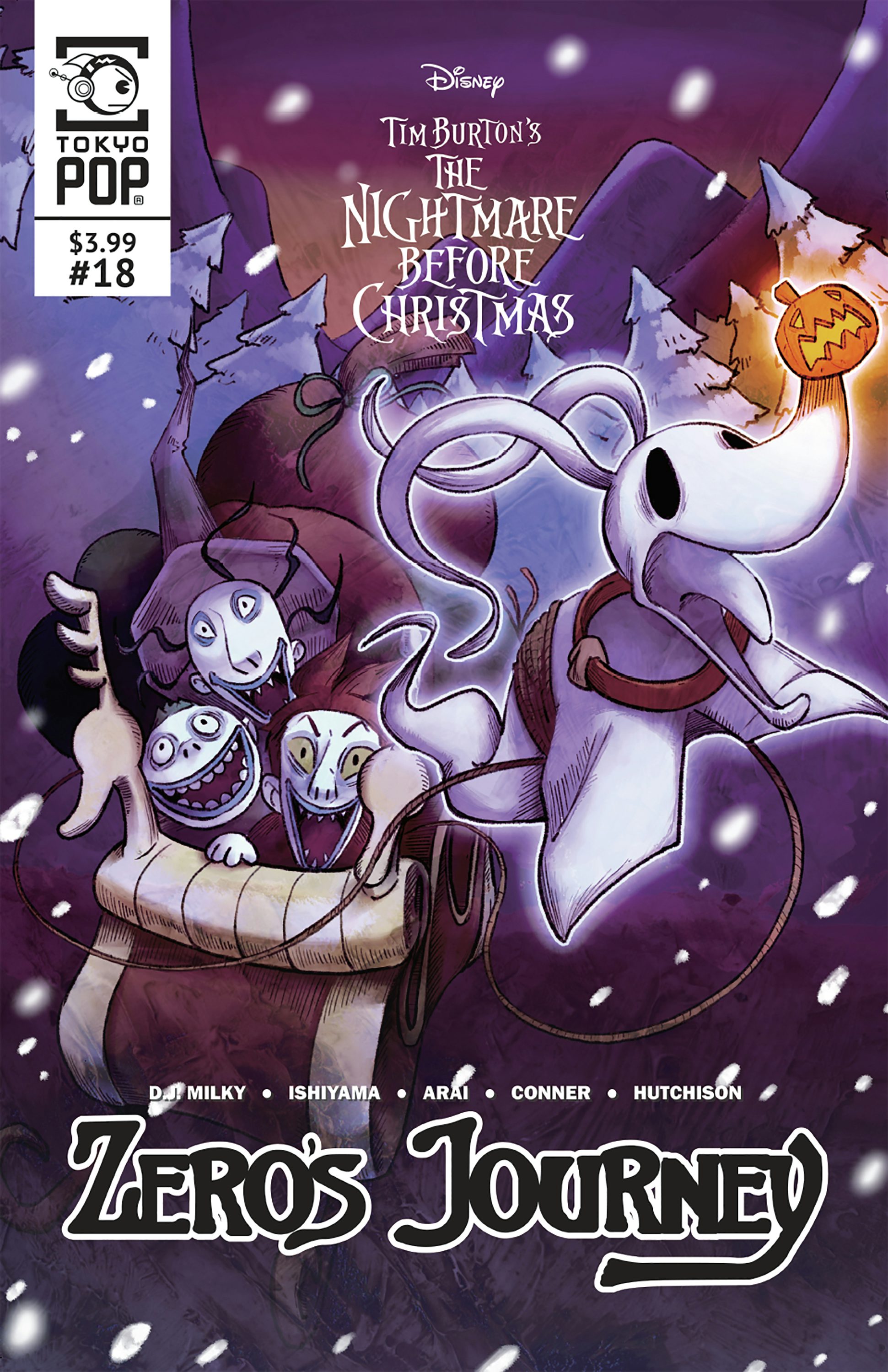 Disney Manga: Tim Burton's The Nightmare Before Christmas