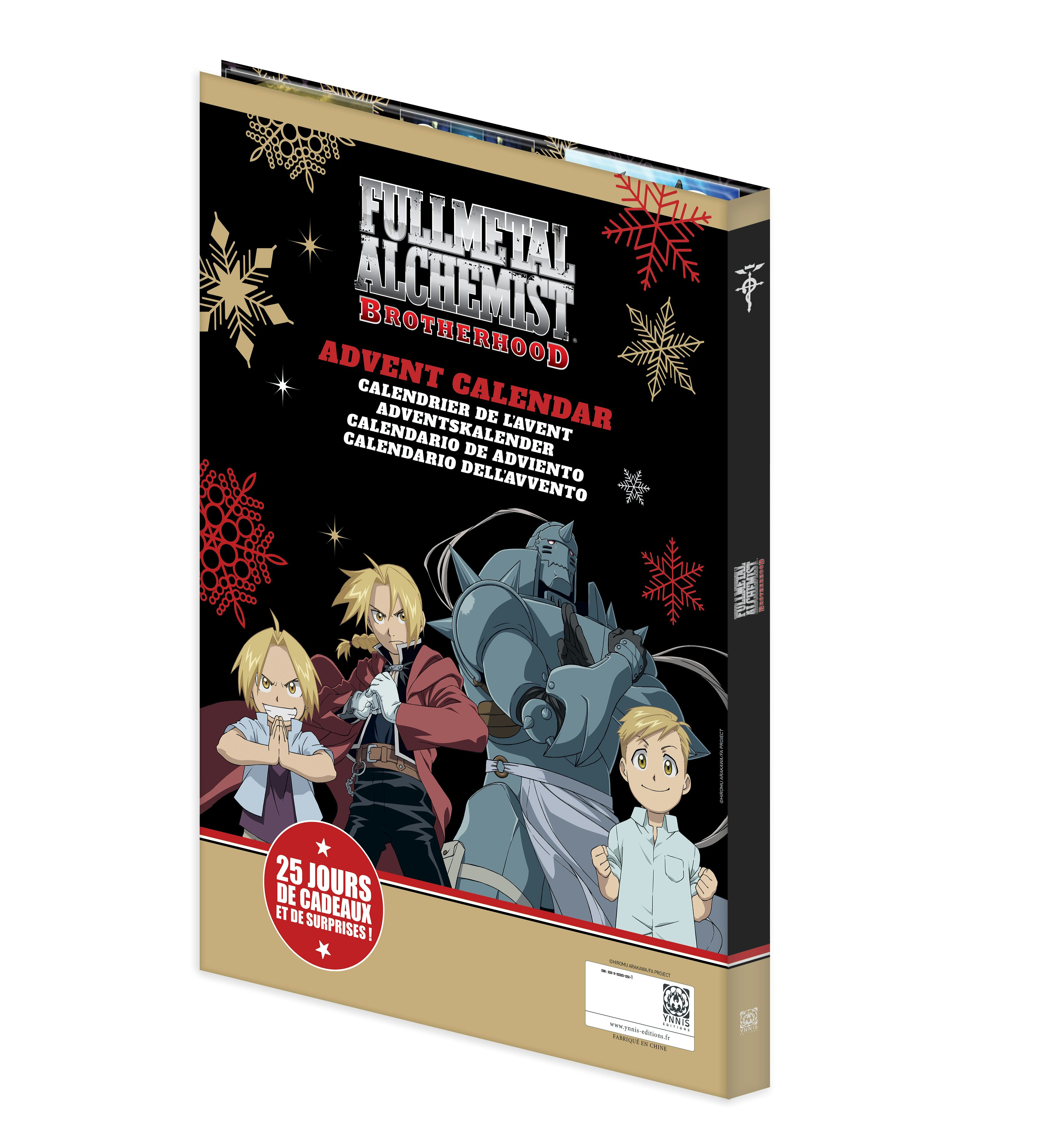 Fullmetal Alchemist Brotherhood: The Official Advent Calendar: 25